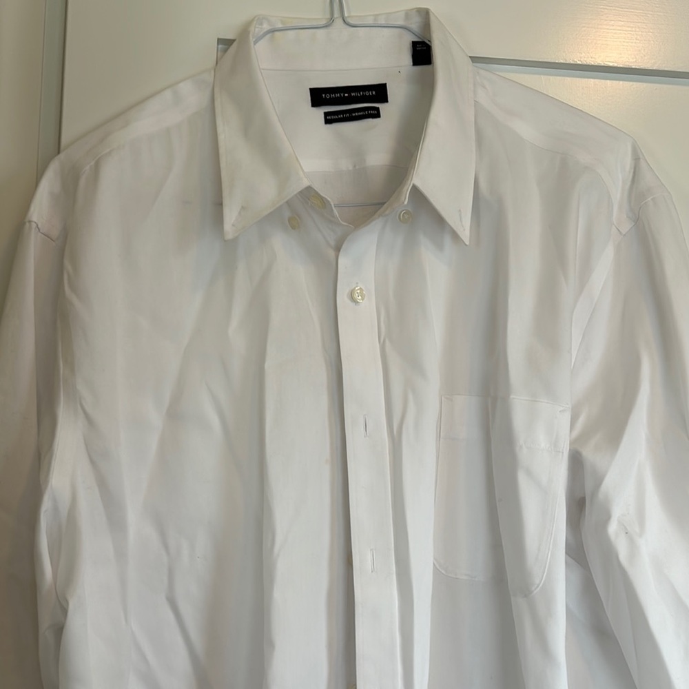 Tommy Hilfiger Men's White Shirt